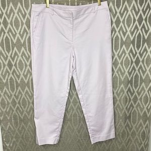Ann Klein Lavender Lilac Ankle Length Pants Size: 10